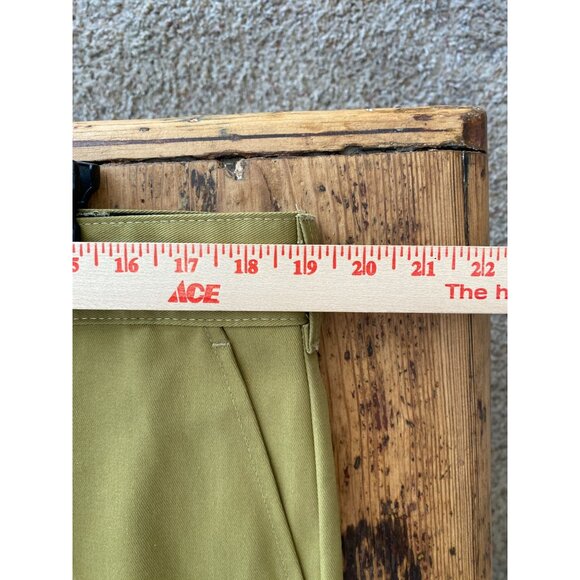 Dickies Skateboarding Pants Mens 38x32 Green Flat-Front Relaxed Durable Design - Picture 7 of 8